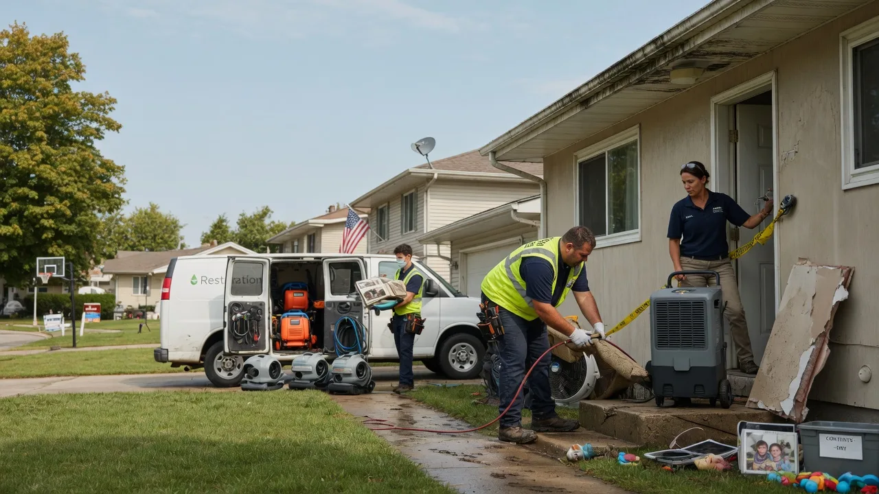 Water Damage Restoration in Dallas Center, IA near me